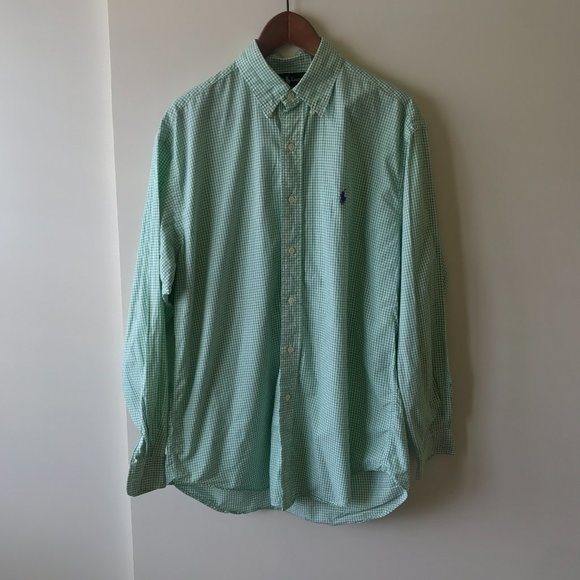 Ralph Lauren Mens Plaid Shirt Sz M - Picture 2 of 6